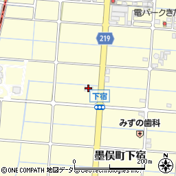 岐阜県大垣市墨俣町下宿757周辺の地図