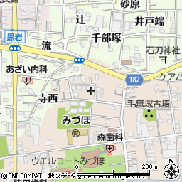 愛知県一宮市浅井町尾関同者11-1周辺の地図