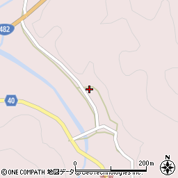 鳥取県鳥取市用瀬町赤波499-6周辺の地図