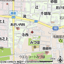 愛知県一宮市浅井町尾関同者8-5周辺の地図