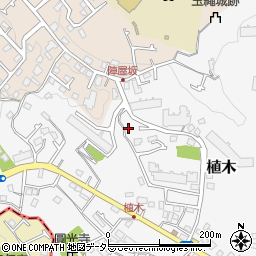 神奈川県鎌倉市植木420-4周辺の地図