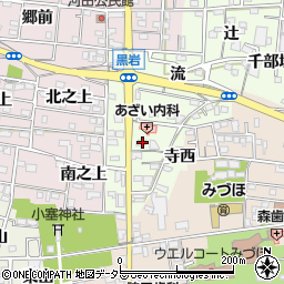 愛知県一宮市浅井町黒岩石刀山49周辺の地図