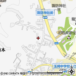 神奈川県鎌倉市植木185周辺の地図