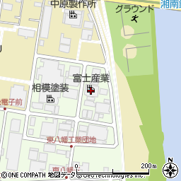 富士産業株式会社　湘南工場周辺の地図