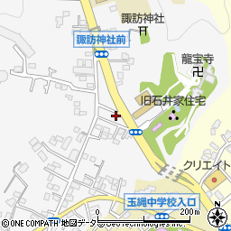 神奈川県鎌倉市植木115-45周辺の地図