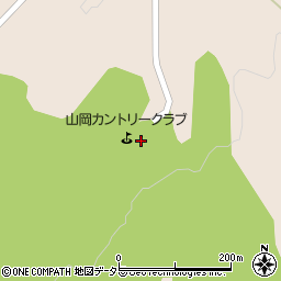 山岡カントリークラブレストラン周辺の地図