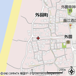 島根県出雲市外園町269-1周辺の地図