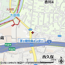 神奈川県茅ヶ崎市西久保1629周辺の地図