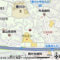 神奈川県茅ヶ崎市香川1丁目5-9周辺の地図