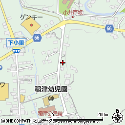 岐阜県瑞浪市稲津町小里672周辺の地図