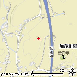 島根県雲南市加茂町延野周辺の地図