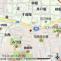 愛知県一宮市浅井町尾関同者19周辺の地図