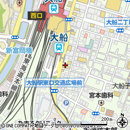 鎌倉大船　こばこ乳腺クリニック周辺の地図