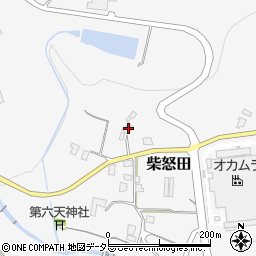 静岡県御殿場市柴怒田751周辺の地図