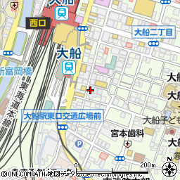 東京BeeN 大船店周辺の地図