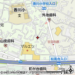 神奈川県茅ヶ崎市香川1丁目4-39周辺の地図