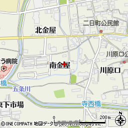 愛知県犬山市羽黒周辺の地図