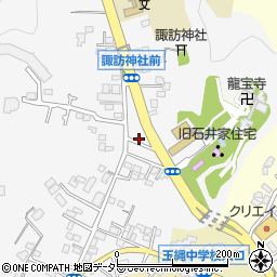 神奈川県鎌倉市植木111-4周辺の地図
