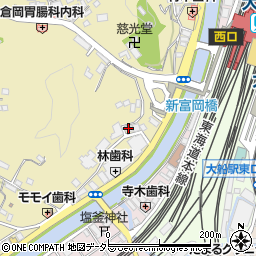 ツクイ鎌倉周辺の地図