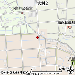 岐阜県大垣市直江町62周辺の地図
