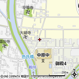 鈴川東公園周辺の地図
