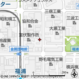 金沢機械金属団地協同組合周辺の地図