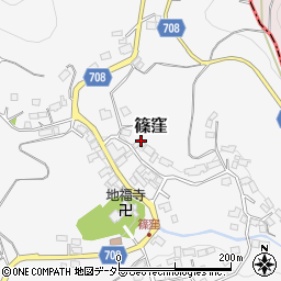 神奈川県足柄上郡大井町篠窪24周辺の地図