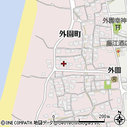 島根県出雲市外園町265-1周辺の地図