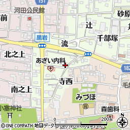 愛知県一宮市浅井町黒岩石刀山19周辺の地図