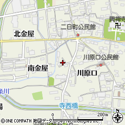 愛知県犬山市羽黒川原口43周辺の地図