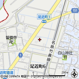 愛の家グループホーム岐阜羽島周辺の地図