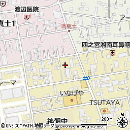 地域介護サービスセンター ラポール平塚周辺の地図