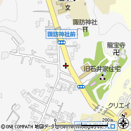 神奈川県鎌倉市植木112周辺の地図