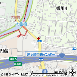 ＫＥｉＲＯＷ茅ヶ崎ステーション周辺の地図
