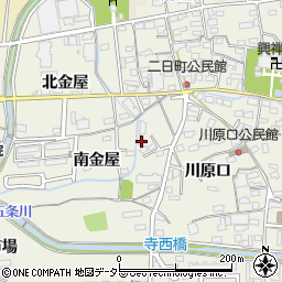 愛知県犬山市羽黒川原口42周辺の地図