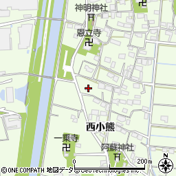 岐阜県羽島市小熊町西小熊4311周辺の地図