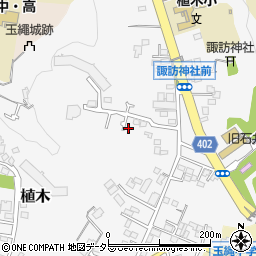 神奈川県鎌倉市植木206-18周辺の地図