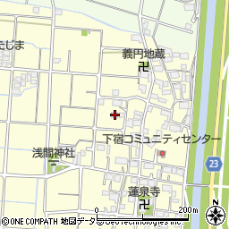 岐阜県大垣市墨俣町下宿26周辺の地図