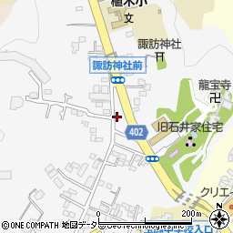 神奈川県鎌倉市植木112-5周辺の地図