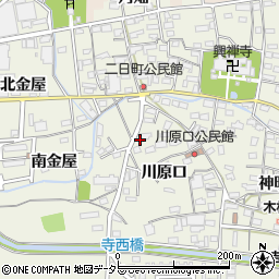 愛知県犬山市羽黒川原口26-2周辺の地図
