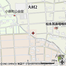 岐阜県大垣市直江町58周辺の地図