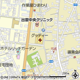 グッディーグッディー医大通店周辺の地図