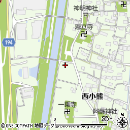 岐阜県羽島市小熊町西小熊4322周辺の地図