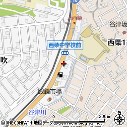 横浜片吹郵便局周辺の地図