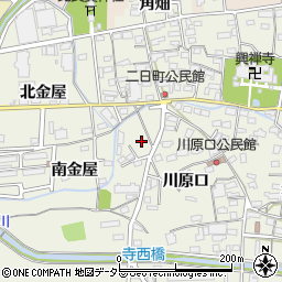 愛知県犬山市羽黒川原口43-2周辺の地図