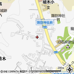 神奈川県鎌倉市植木76-1周辺の地図