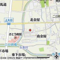 愛知県犬山市羽黒北金屋62-8周辺の地図