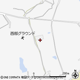 京都府綾部市物部町（博労坂）周辺の地図