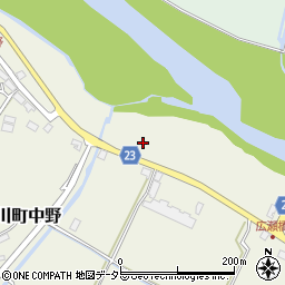 滋賀県高島市安曇川町中野174周辺の地図