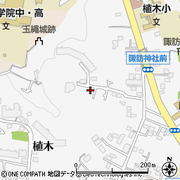 神奈川県鎌倉市植木209-12周辺の地図